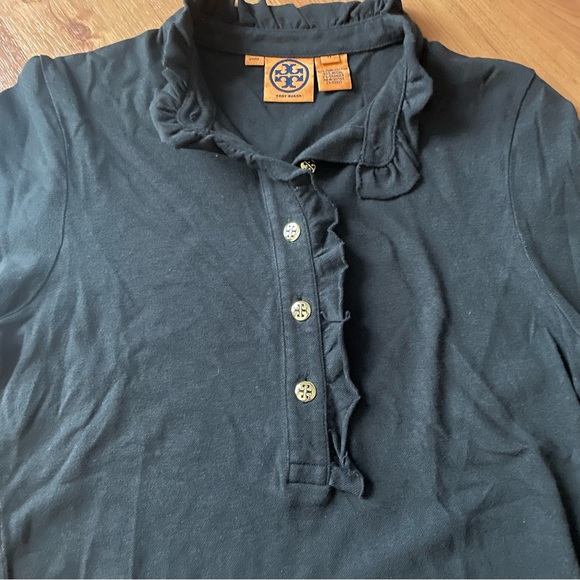 Tory Burch Ruffle Polo - Picture 2 of 4